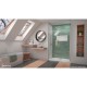 Unidoor-LS Frameless Swing Shower Door 47 - 55