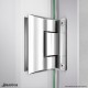 Unidoor-LS Frameless Swing Shower Door 47 - 55