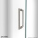 Unidoor-LS Frameless Swing Shower Door 53 - 61