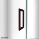 Unidoor-LS Frameless Swing Shower Door 53 - 61