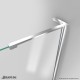 Unidoor-LS Frameless Swing Shower Door 53 - 61