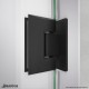 Unidoor-LS Frameless Swing Shower Door 53 - 61