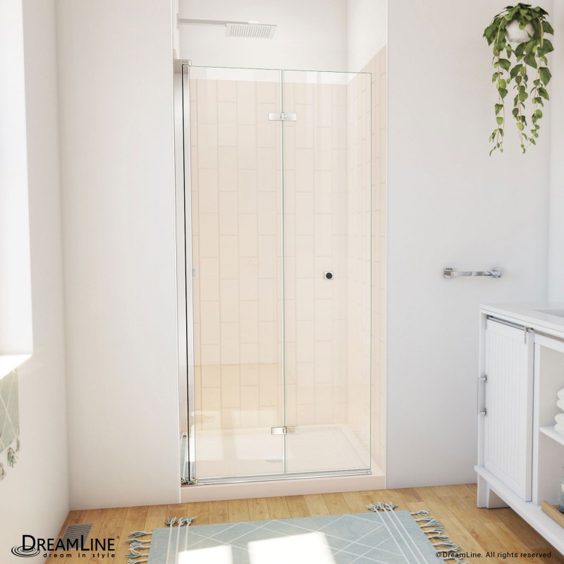 Shower door outlet kit