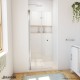 Aqua-Q Fold Shower Door with Base