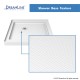 Aqua-Q Fold Shower Door with Base