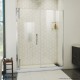 DreamLine Ascend Frameless Pivot Shower Door 56-65 1/2