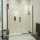 DreamLine Ascend Frameless Pivot Shower Door 56-65 1/2