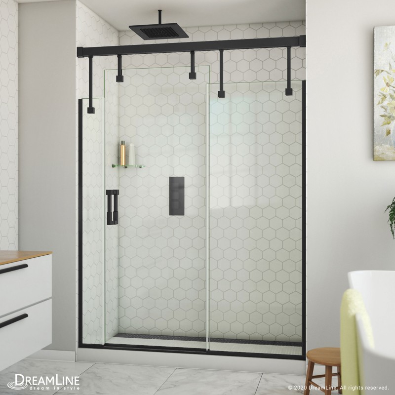 Avenue Semi Frameless Sliding Shower Door Dreamline Avenue Semi Frameless Sliding Shower, 4 Foot Sliding Shower Doors
