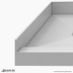 TilePrime Single Threshold Shower Base