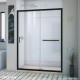 Infinity-Z Sliding Shower Door & Base