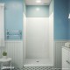 DreamLine QWALL-VS 28-32 in. W x 41 in. D x 76 in. H Acrylic Backwall Kit