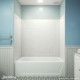 DreamLine QWALL-Tub 56-60 in. W x 36 in. D x 62 in. H Acrylic Backwall Kit