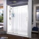 Flex Pivot Shower Door, Base & Backwalls