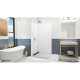DreamLine DreamStone 42 in. D x 42 in. W x 84 in. H Corner Shower Wall Kit