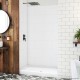 DreamLine DreamStone 32 in. D x 48 in. W Base and Wall Kit