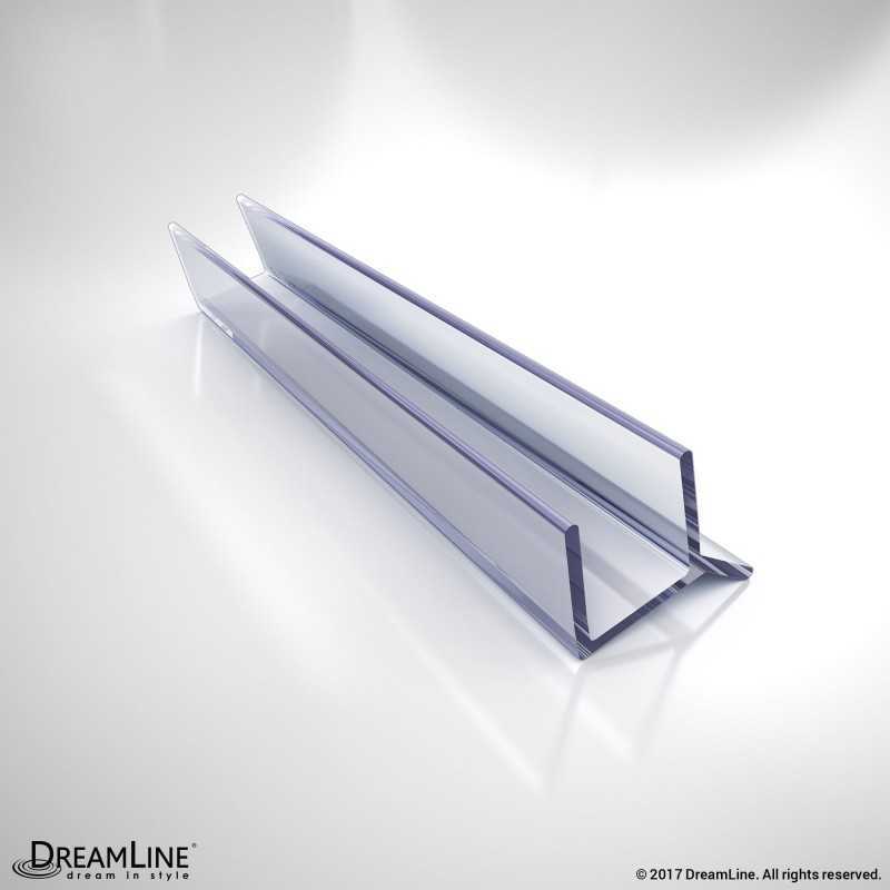 Dreamline Jt033b 10 Clear Vinyl Seal 72 In Length For 3 8 In