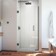 Unidoor Plus Shower Door, 6 in. Inline Panel