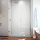 Unidoor Plus 45 1/2 - 53 Hinged Shower Door