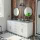 Dexterity 72 inch Oak Vanity with Double Undermount Sinks 