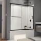 Infinity-Z Sliding Tub Door & QWALL-Tub Backwall Kit
