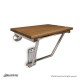 DreamLine Natural Teak Wood Folding Shower Seat