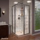 Cornerview Shower Enclosure & Shower Base Kit