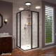 Cornerview Shower Enclosure & Base Kit