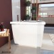 DreamLine Levantine Freestanding Bathtub