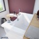 DreamLine Levantine Freestanding Bathtub