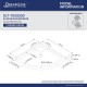 Prime Sliding Shower Enclosure & Base Kit