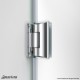Unidoor Plus 59 in. x 30 3/8 - 40 3/8 in. Hinged Shower Enclosure