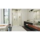DreamLine Ascend Frameless Pivot Shower Door 48-57 1/2