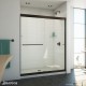 Alliance Pro ML Bypass Sliding 70 in. H Shower Door 