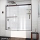 Sapphire-V Sliding Bypass Tub Door