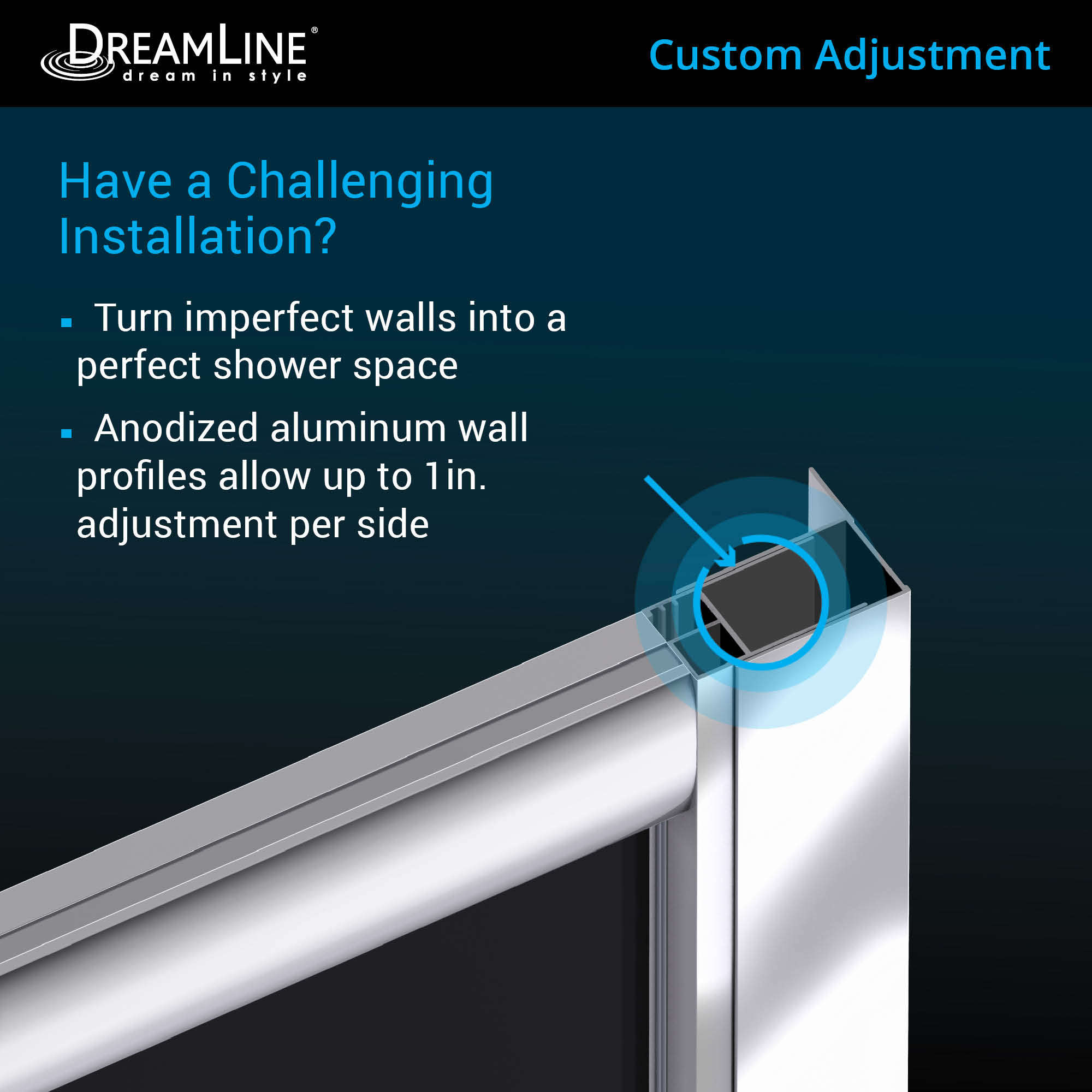 DreamLine Prime 38 in. x 74 3/4 in. Semi-Frameless Clear Glass Sliding Shower Enclosure in Brushed Nickel with Biscuit Base Kit